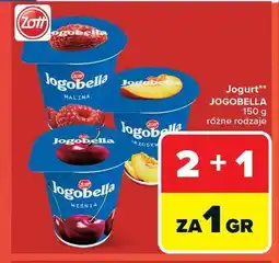 Carrefour Jogurt** JOGOBELLA 150 g różne rodzaje oferta
