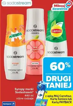 Carrefour Syropy marki Sodastream oferta