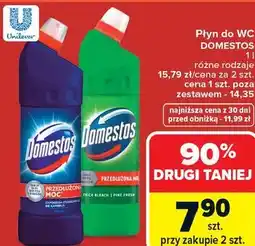 Carrefour Płyn do WC DOMESTOS 1 l różne rodzaje oferta