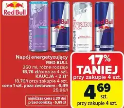 Carrefour Napój energetyzujący RED BULL oferta
