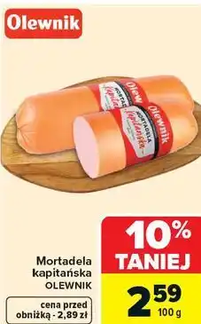 Carrefour Mortadela kapitańska OLEWNIK oferta