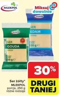 Carrefour Ser żółty MLEKPOL oferta