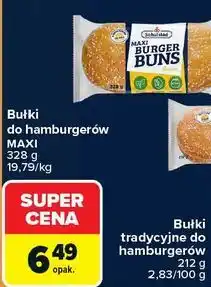 Carrefour Bułki do hamburgerów MAXI Schulstad oferta