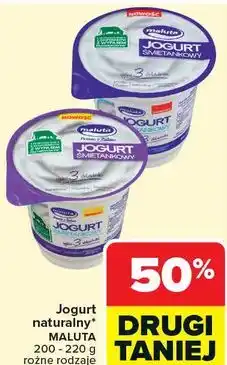Carrefour Jogurt naturalny* MALUTA oferta