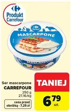 Carrefour Ser mascarpone CARREFOUR oferta