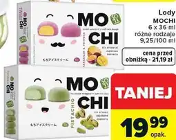Carrefour Lody MOCHI 6 x 36 ml różne rodzaje oferta