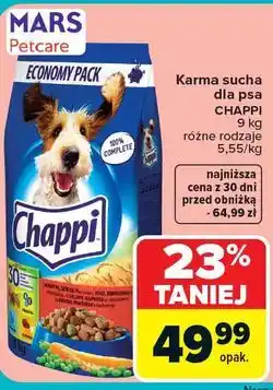 Carrefour Karma sucha dla psa CHAPPI 9 kg różne rodzaje oferta