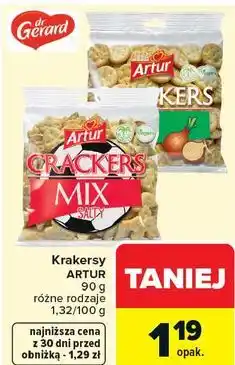 Carrefour Krakersy ARTUR oferta