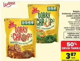 Carrefour Bajgle, krakersy, paluchy DOBRY CHRUP oferta