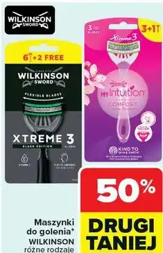 Carrefour Maszynki do golenia* WILKINSON różne rodzaje oferta