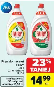 Carrefour Płyn do naczyń FAIRY oferta