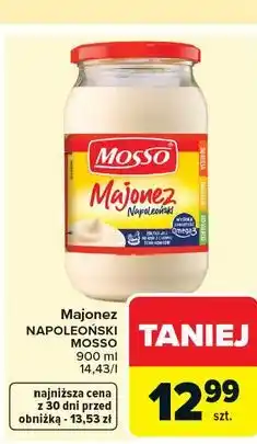 Carrefour Majonez NAPOLEOŃSKI MOSSO oferta