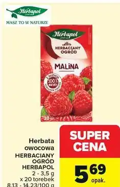 Carrefour Herbata owocowa HERBACIANY OGRÓD HERBAPOL oferta