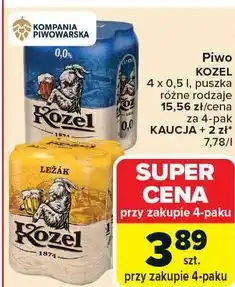 Carrefour Piwo KOZEL oferta