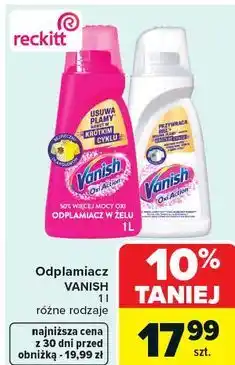Carrefour Odplamiacz VANISH oferta