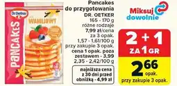 Carrefour Pancakes do przygotowania DR. OETKER 165-170 g różne rodzaje oferta
