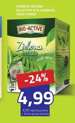 Hildebrandt Herbata zielona Big Active oferta