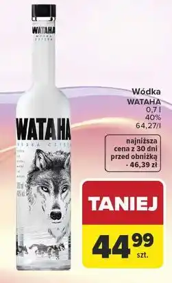 Carrefour Wódka Wataha Czysta oferta
