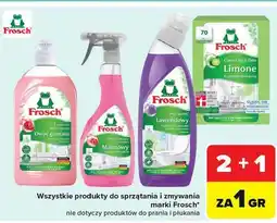 Carrefour Tabletki do zmywarki limone Frosch oferta
