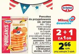 Carrefour Pancakes waniliowe Dr. Oetker oferta