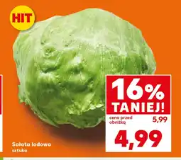 Kaufland Sałata lodowa Hit oferta