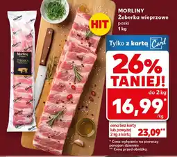 Kaufland Żeberka wieprzowe Morliny oferta