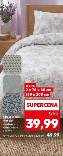Kaufland Pościel Liv & BO oferta