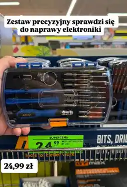 Biedronka Wiertła bity akcesoria mix oferta