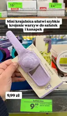 Biedronka Mini krajalnica ułatwi szybkie krojenie warzyw do sałatek i kanapek oferta
