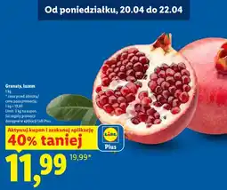Lidl Granaty luzem oferta