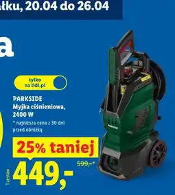 Lidl Myjka ciśnieniowa, 2400 W oferta