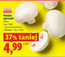 Lidl Pieczarki oferta