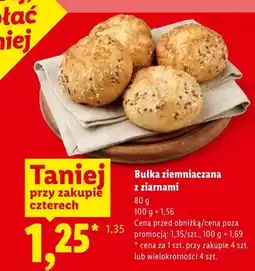 Lidl Bułka ziemniaczana z ziarnami oferta