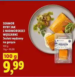 Lidl Jesiotr wędzony na gorąco oferta