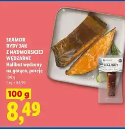 Lidl Halibut wędzony na gorąco, porcje oferta