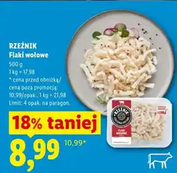 Lidl Flaki wołowe oferta