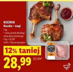 Lidl Kaczka - nogi oferta