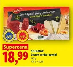 Lidl Zestaw serów i szynki oferta