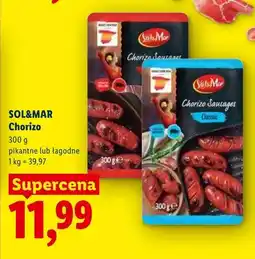 Lidl Chorizo pikantne lub łagodne oferta