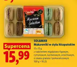 Lidl Makaroniki w stylu hiszpańskim o smaku granatu i pomarańczowym oferta