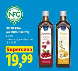 Lidl Sok 100% tłoczony pigwa oferta