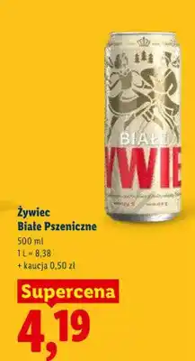 Lidl Piwo Białe Pszeniczne oferta