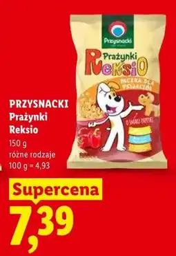 Lidl Prażynki Reksio różne rodzaje oferta