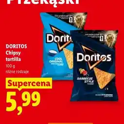 Lidl Chipsy tortilla różne rodzaje oferta