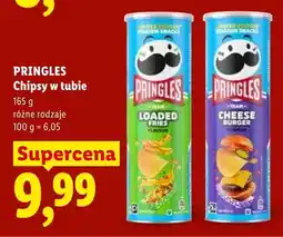 Lidl Chipsy w tubie różne rodzaje oferta