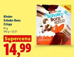 Lidl Schoko-Bons Crispy oferta