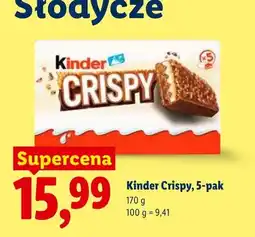Lidl Crispy, 5-pak oferta