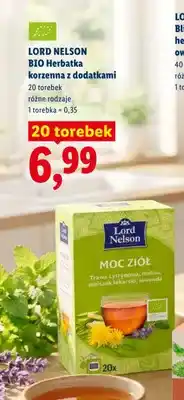 Lidl Herbatka BIO korzenna z dodatkami oferta