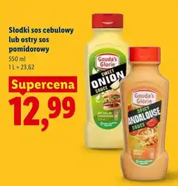 Lidl Sos cebulowy lub ostry sos pomidorowy oferta