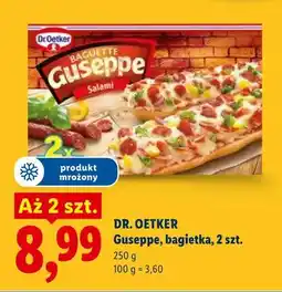 Lidl Pizza Guseppe, bagietka oferta